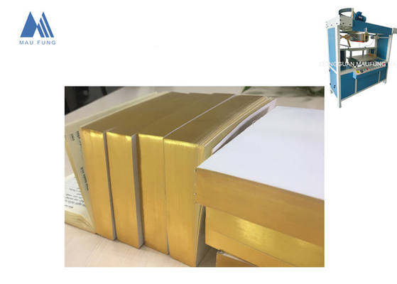 Sert kapaklı kitap bloğu kenar altın makinesi damgalama makinesi MF-400C