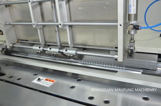 Maufung Semi Auto A5 Çift Loop Twin Coil Dizüstü Bilgisayar Kablo O Bağlama Makinesi MF-SDM520