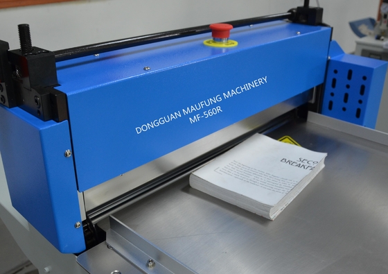 Çin MAUFUNG 60mm Kitap Bloku / Kitap Omurgası Yuvarlama Makinesi, Elektrikli Kitap Arka Yuvarlama Makinesi MF-560R