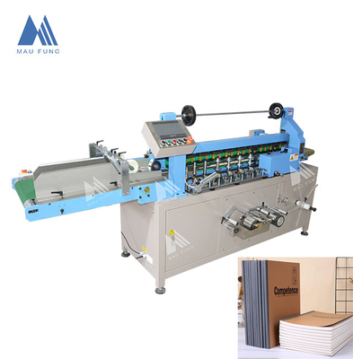 Sert Kapak Kitap Sırtı Kağıt Yapıştırma Makinesi Kitap Kenarı Kağıt Yapıştırma Makinesi MF-620P