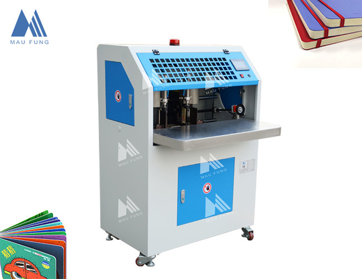 100mm Yükseklik 490*450mm Pnömatik Köşe Kesme Makinesi Ciltli Kitap Ciltleme Makinesi