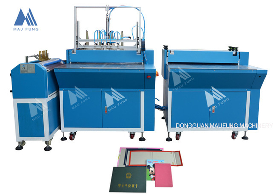 İki İstasyonlu Sert Kapak Yapma Makinesi / Yarı Otomatik Kapak Yapma Makinesi MF-SCM500A2