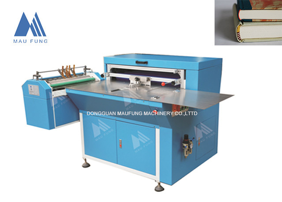 Yarı Otomatik Yuvarlak Sırtlı Kitap Cilt Makinesi Sert Kapak Yapma Makinesi MF-SCM500
