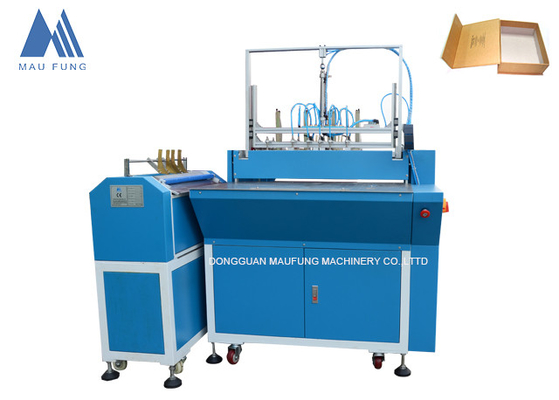 Yarım Otomatik Kağıt Yapıştırma Makinesi Mücevherlik Hediye Sert Kutu Yapım Makinesi 5 adet Karton Kutu Yapım Makinesi MF-SCM500A