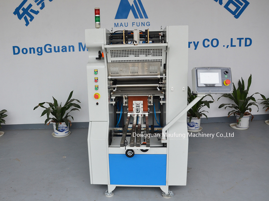 Maufung Foto Düğün Albümü Düz Yatan Ciltleme Makinesi, Çocuk Karton Kitap Ciltleme Makinesi MF-PF400