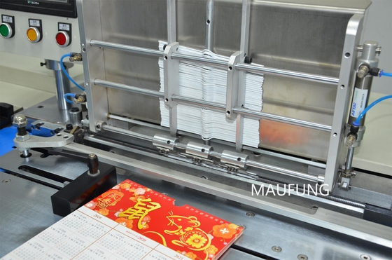 Maufung Semi Auto A5 Çift Loop Twin Coil Dizüstü Bilgisayar Kablo O Bağlama Makinesi MF-SDM520