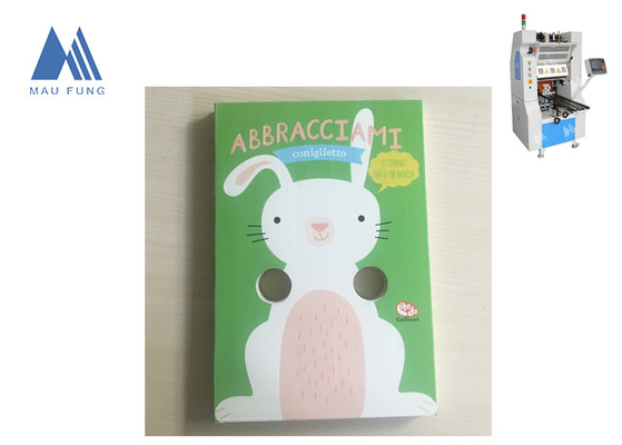 Küçük Çocuklar Karikatür Kartları Kartla Kartla Kitap Yapım Makinesi Kartla Kartla Kitap Yapıştırma Makinesi MF-PF400