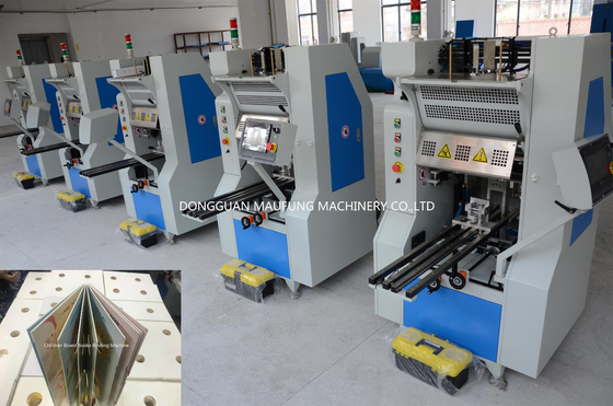Maufung Çocuk Eğitim Kurulu Karton Kitap Yapıştırma Makinesi Fotoğraf Kitabı Düz Yatan Ciltleyici MF-PF500