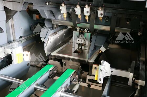 Otomatik Üç Bıçaklı Giyotin Makinesi Janpanese Keyance PLC Kontrol Sistemi Ölçeklenebilir Yerleştirme ISM Sistemi