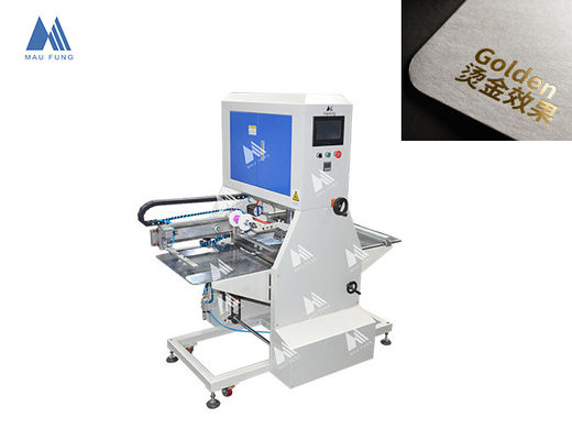35pcs/Min 50mm*150mm Pasaport Deri Sıcak Folyo Damgalama Makinesi