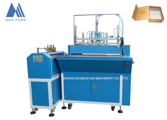 Yarım Otomatik Kağıt Yapıştırma Makinesi Mücevherlik Hediye Sert Kutu Yapım Makinesi 5 adet Karton Kutu Yapım Makinesi MF-SCM500A