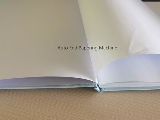 Tam Otomatik Sert Kapak Kitap İç Kapak Yapıştırma Makinesi Ve Sert Kapak Kitap İç Kapak Takma Makinesi MF-EIM450