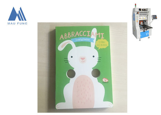 Küçük Çocuklar Karikatür Kartları Kartla Kartla Kitap Yapım Makinesi Kartla Kartla Kitap Yapıştırma Makinesi MF-PF400