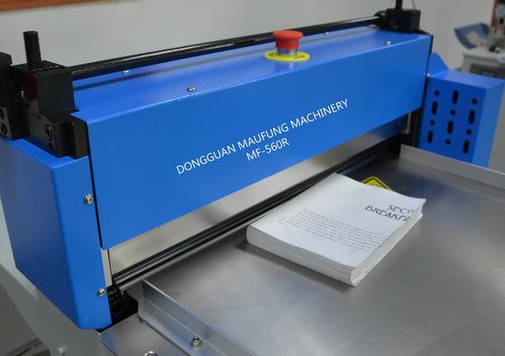 Çin MAUFUNG 60mm Kitap Bloku / Kitap Omurgası Yuvarlama Makinesi, Elektrikli Kitap Arka Yuvarlama Makinesi MF-560R