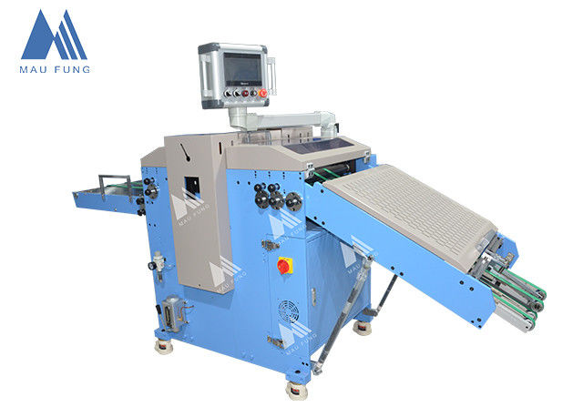 Tamamen Otomatik Kablo O Dizüstü Kitap Kağıt Punching Makine için YO Çift Bobinli Dizüstü Kitaplar MF-PBM350