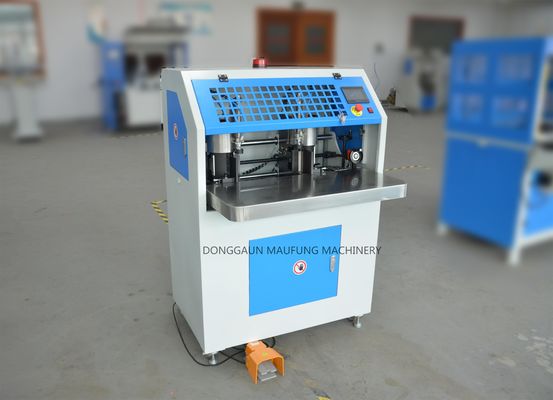 Notebook Yuvarlak Köşe Kesicisi / Pnömatik Çift Başlı Yuvarlak Köşe Kesme Makinesi MF-DCM470